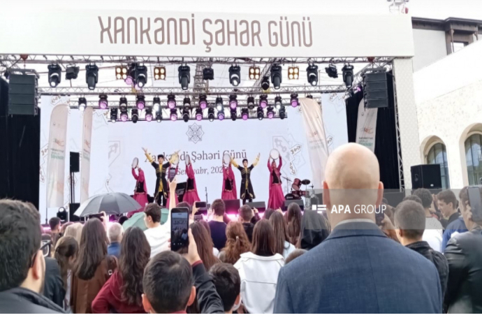 Xankəndi şəhər günü münasibətilə konsert proqramı təşkil edilib
