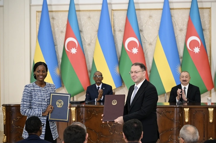 Azərbaycan və Ruanda arasında 5 sənəd imzalanıb