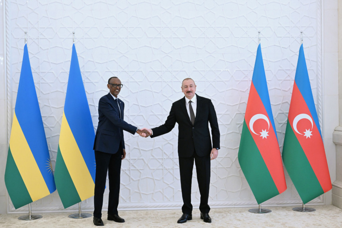 Prezident İlham Əliyev Ruanda Prezidenti ilə görüşünə dair paylaşım edib