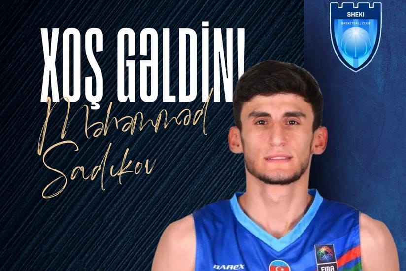 "Şəki" heyətini yeni basketbolçu ilə gücləndirib