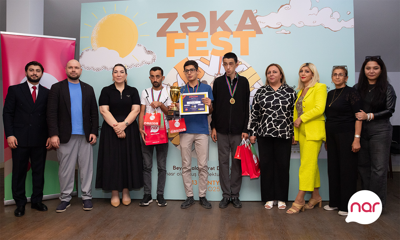 “Nar”ın dəstəyi ilə ölkəmizdə ilk inklüziv intellektual oyun turniri baş tutub - FOTOLAR