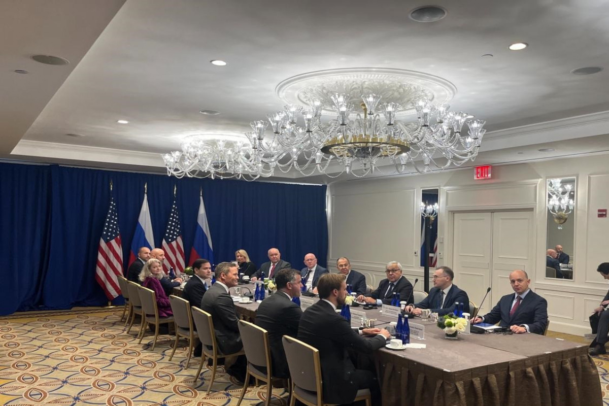 Sergey Lavrov və Marko Rubionun görüşü başa çatıb