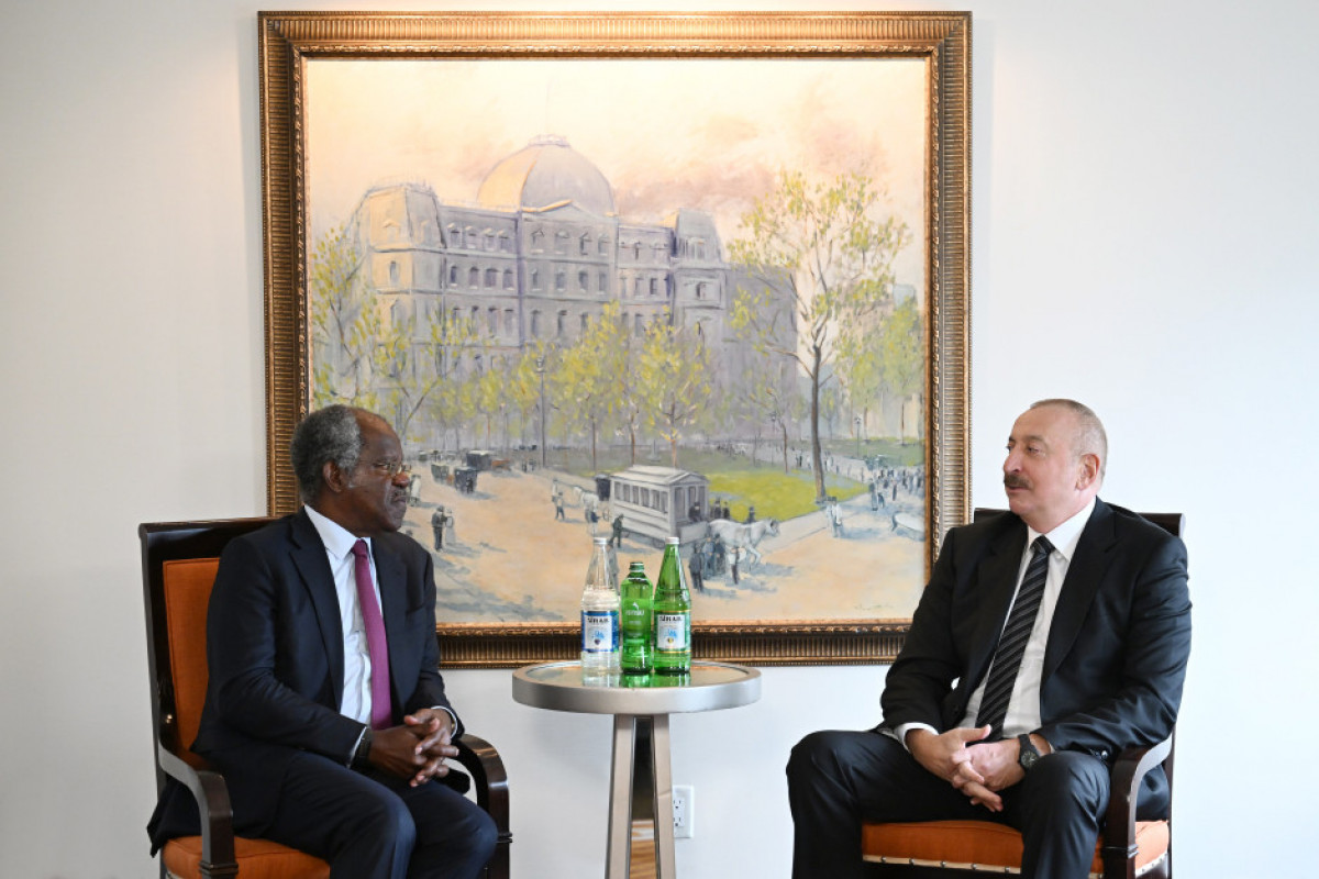 İlham Əliyev "Global Infrastructure Partners" şirkətinin təsisçisi ilə görüşüb