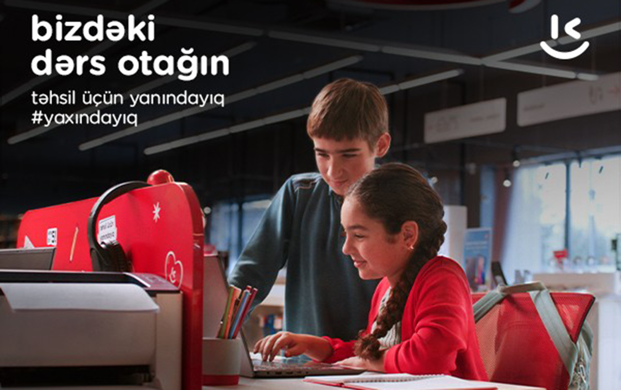 “Kontakt” region məktəbliləri üçün “dərs otaqları” yaratdı - Video