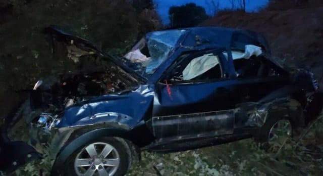 Xaçmazda toydan qayıdanlar ağır qəzaya düşdülər - Altı yaralı var