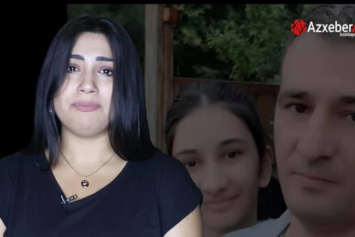 "Şəhid qızı" hər kəsi ağlatdı - VİDEO