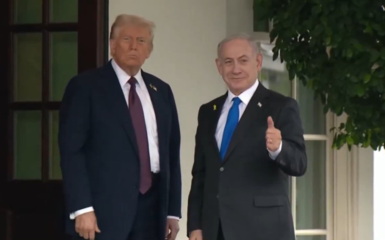 Tramp-Netanyahu görüşü başladı