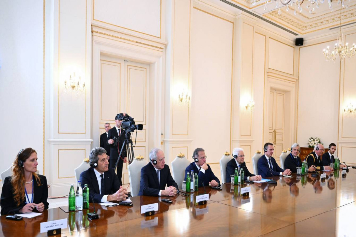 Prezident Mattarella: İtaliya Azərbaycanla dostluqdan çox fərəhlənir və bunu ən yüksək səviyyəyə qaldırmaq fikrindədir