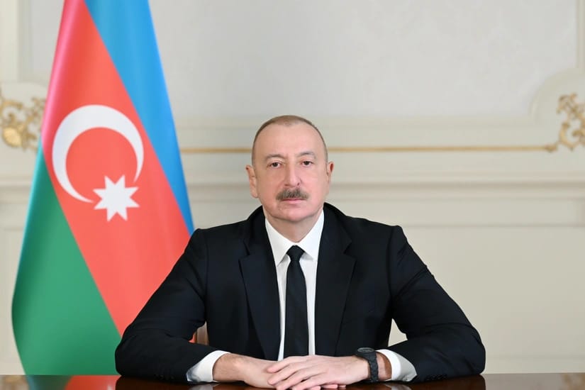 İlham Əliyev Kopenhagendə ziyafətdə iştirak edib