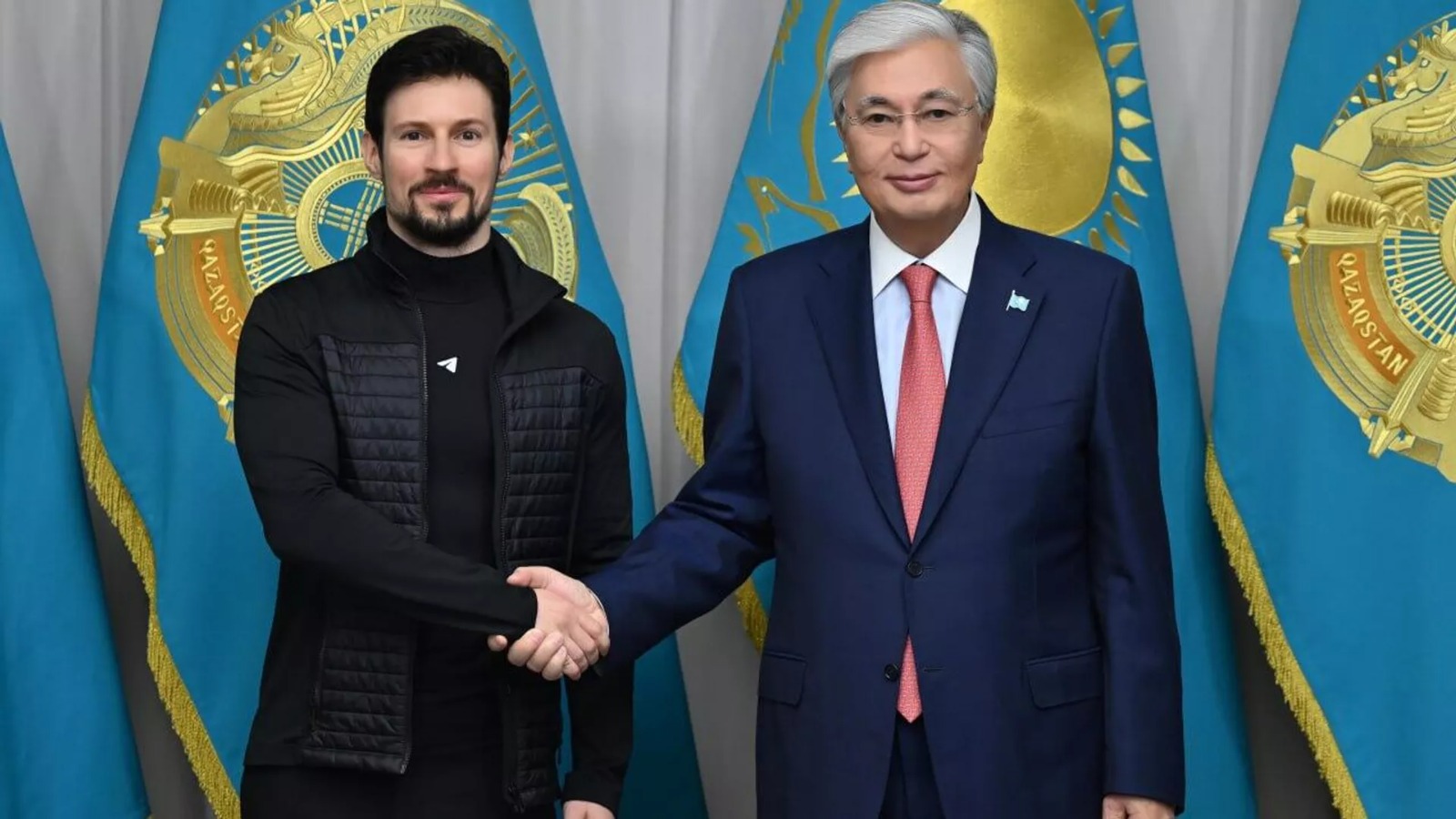 Tokayev Durovla görüşdü