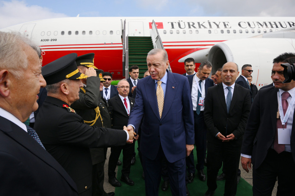 Türkiyə Prezidenti Azərbaycanda səfərdədir - FOTOLAR