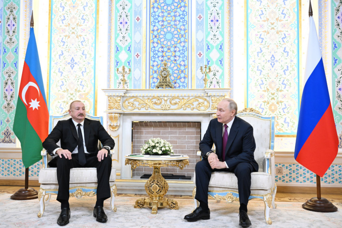 Putin Azərbaycanla humanitar əlaqələrin yüksək səviyyədə olduğunu bildirib