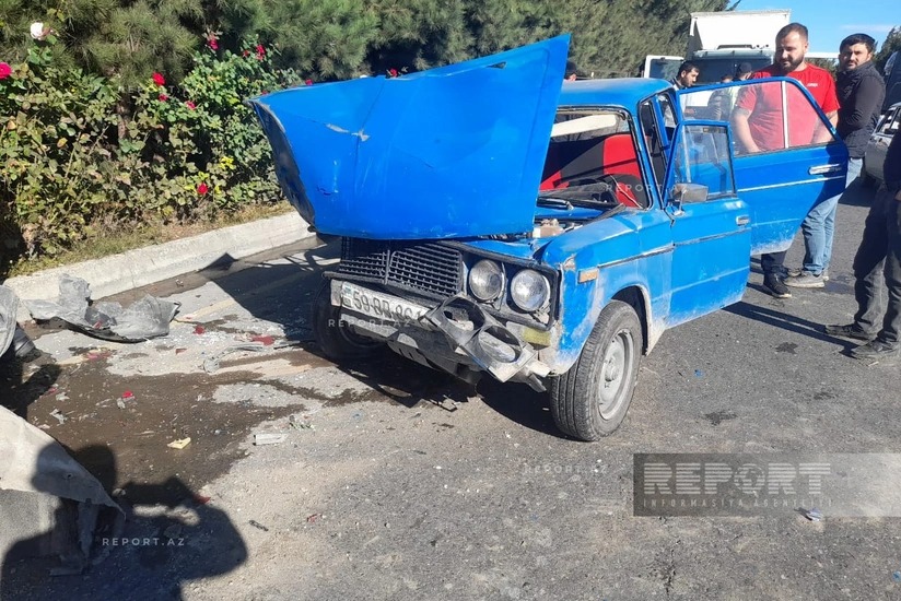 Bərdədə avtoqəzada xəsarət alanların son durumu açıqlanıb