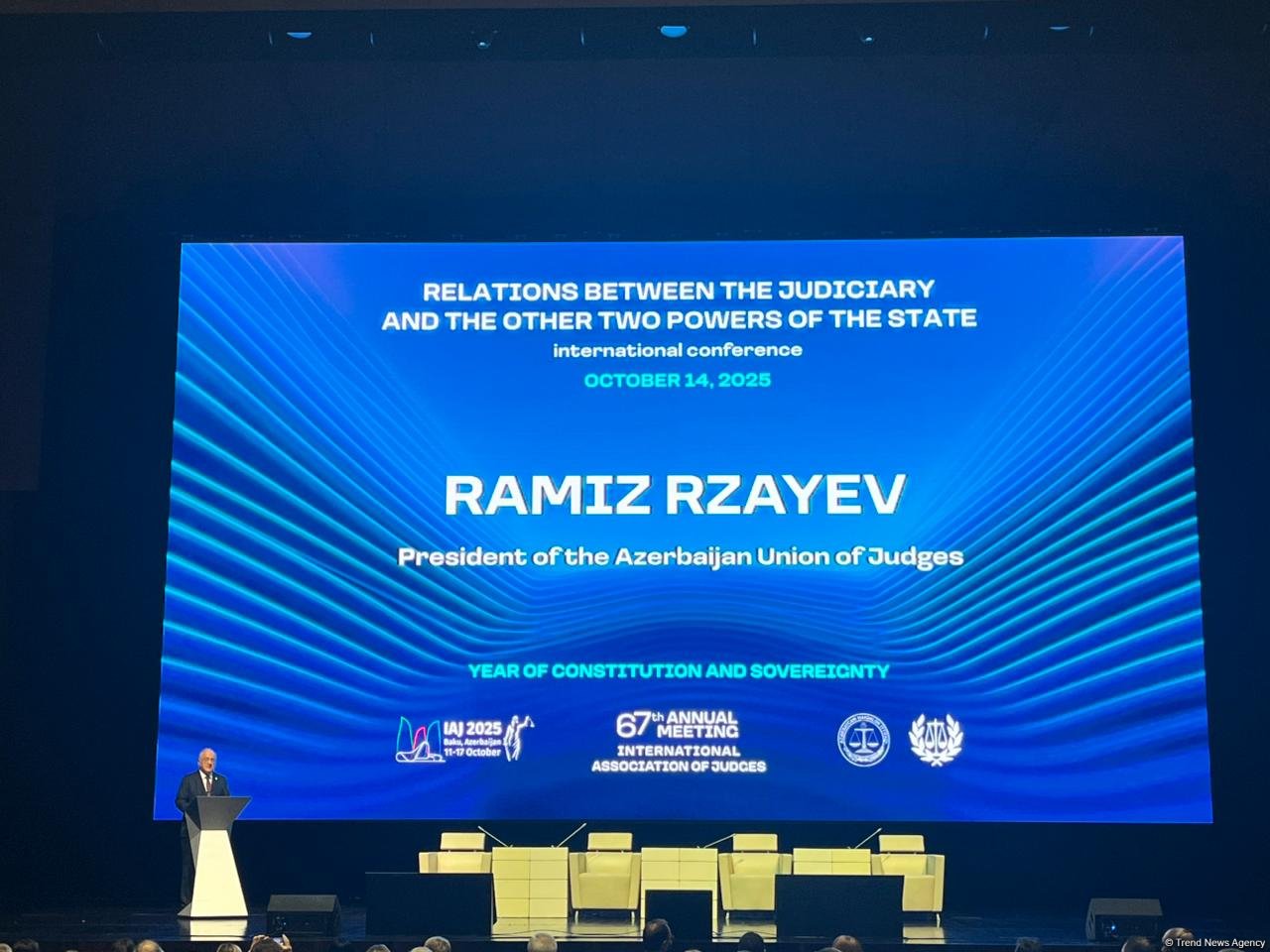 Ramiz Rzayev: Demokratik cəmiyyətin əsas təməllərindən biri hüquqi dövlətdir