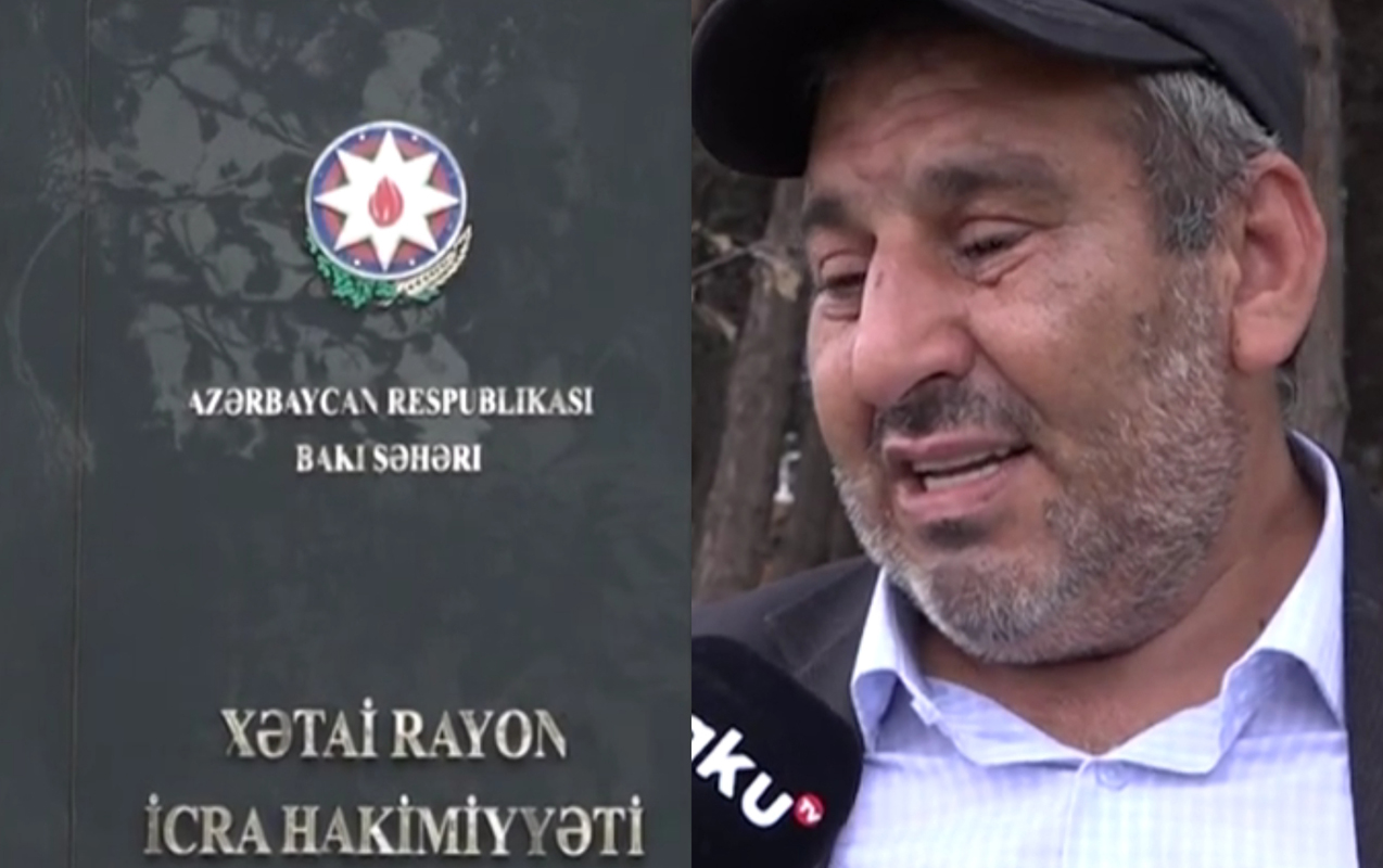 Qazi Xətai İH-dən şikayətçidir: İcra başçısı məni qəbul etmir - VİDEO