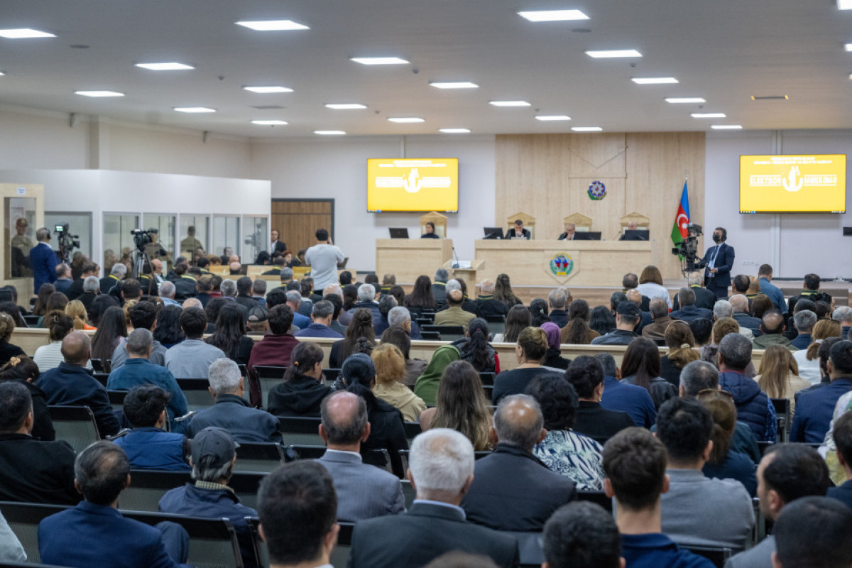 Ermənistanın Azərbaycan iqtisadiyyatına vurduğu ziyanla bağlı sənədlər məhkəmədə tədqiq edilib