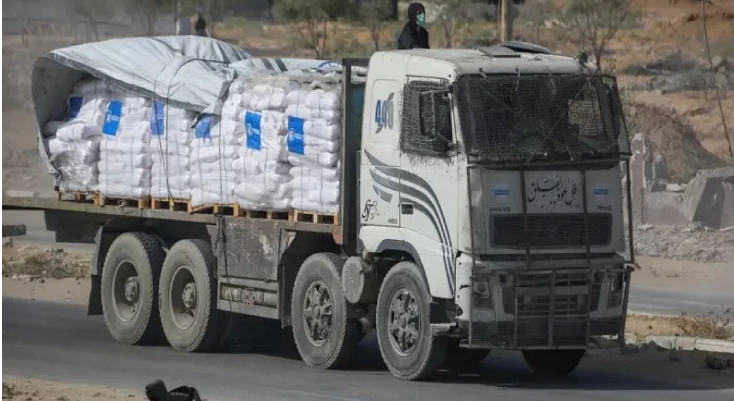 Atəşkəsin başlamasından bəri Qəzzaya gündəlik 560 ton ərzaq daxil olub