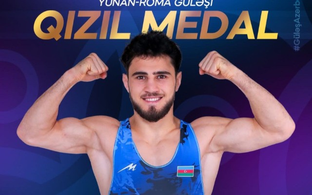 Güləşçimiz dünya çempionu oldu