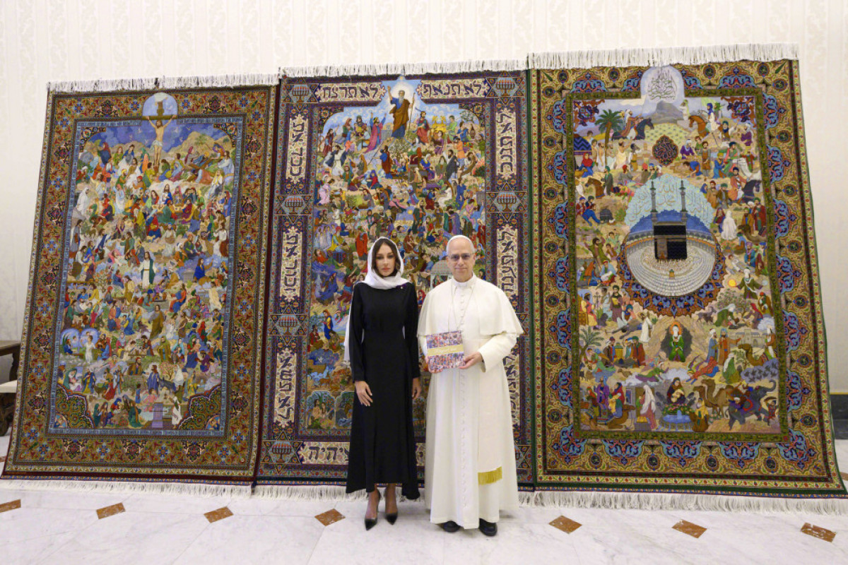 “Səmavi dinlər” layihəsi Vatikanda təqdim edildi - FOTOLAR