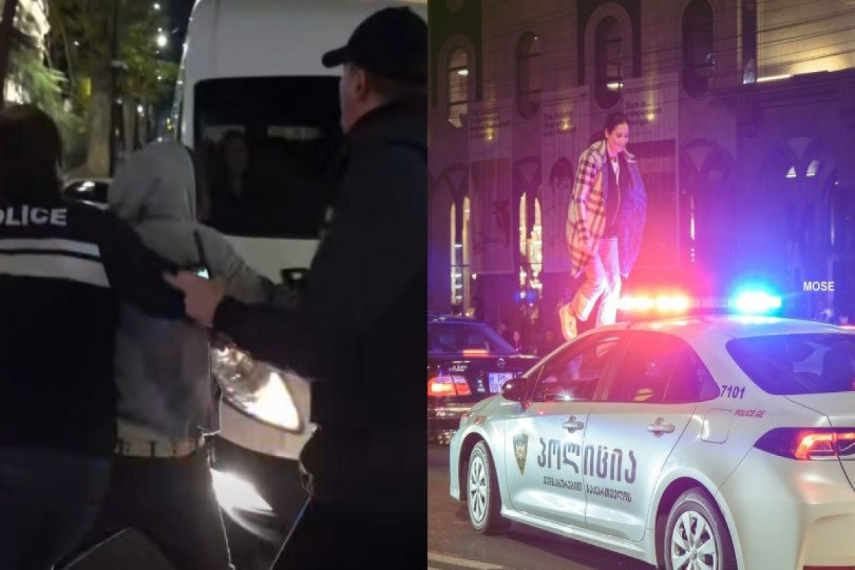 Tbilisidə 20-yə yaxın etirazçı saxlanılıb