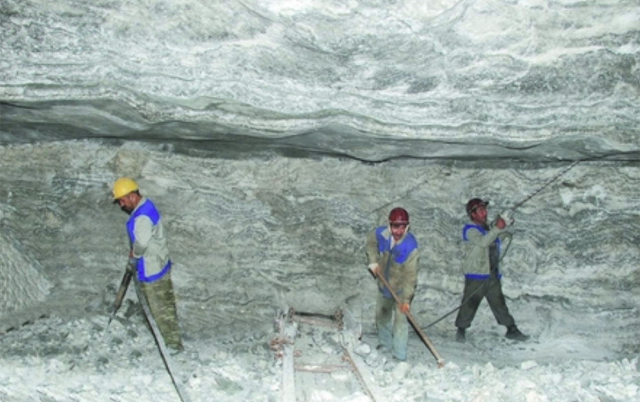 Naxçıvanda duz istehsalı dayandırıldı