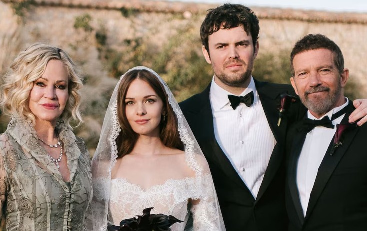 Antonio Banderasın qızının toyundan - FOTOLAR