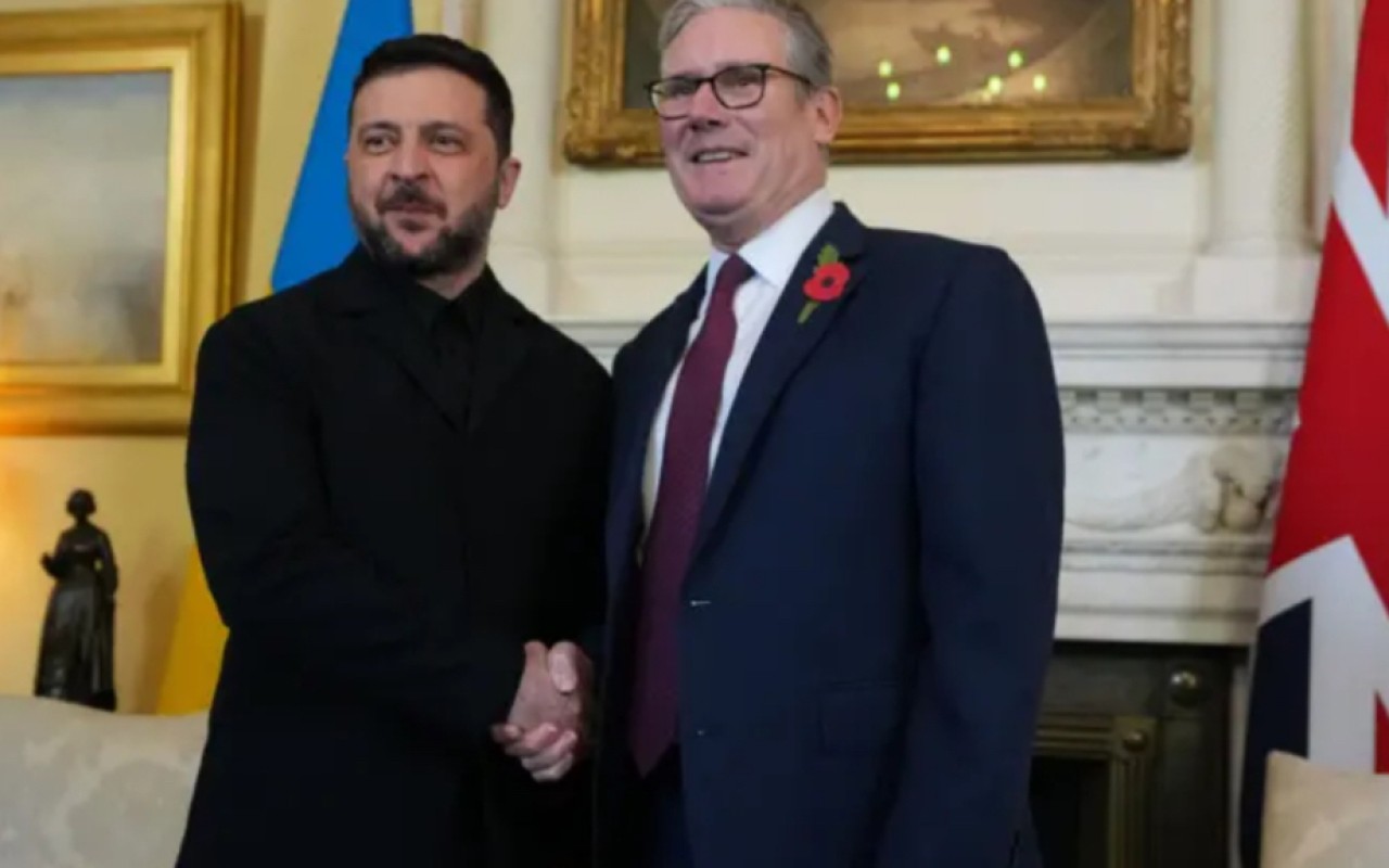 Zelenski Starmerlə görüşdü