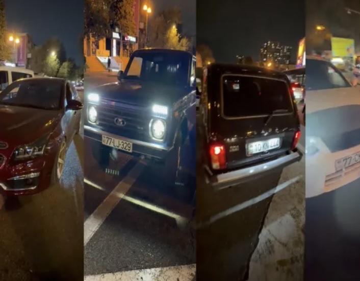 Gecəyarı "Əcəmi dairəsi"ndə "avtoş"luq edənlər saxlanıldı