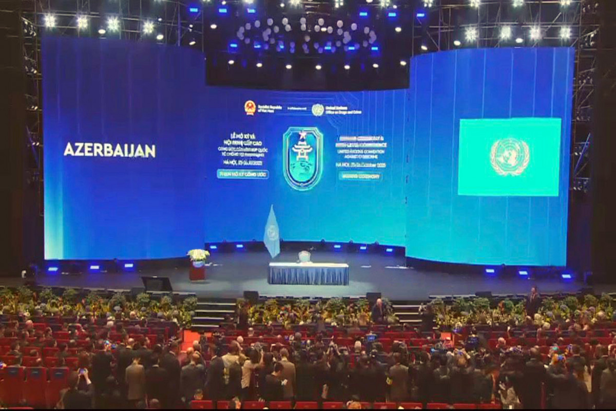 Azərbaycan BMT-nin “Kibercinayətkarlığa qarşı” Konvensiyasını imzalayıb