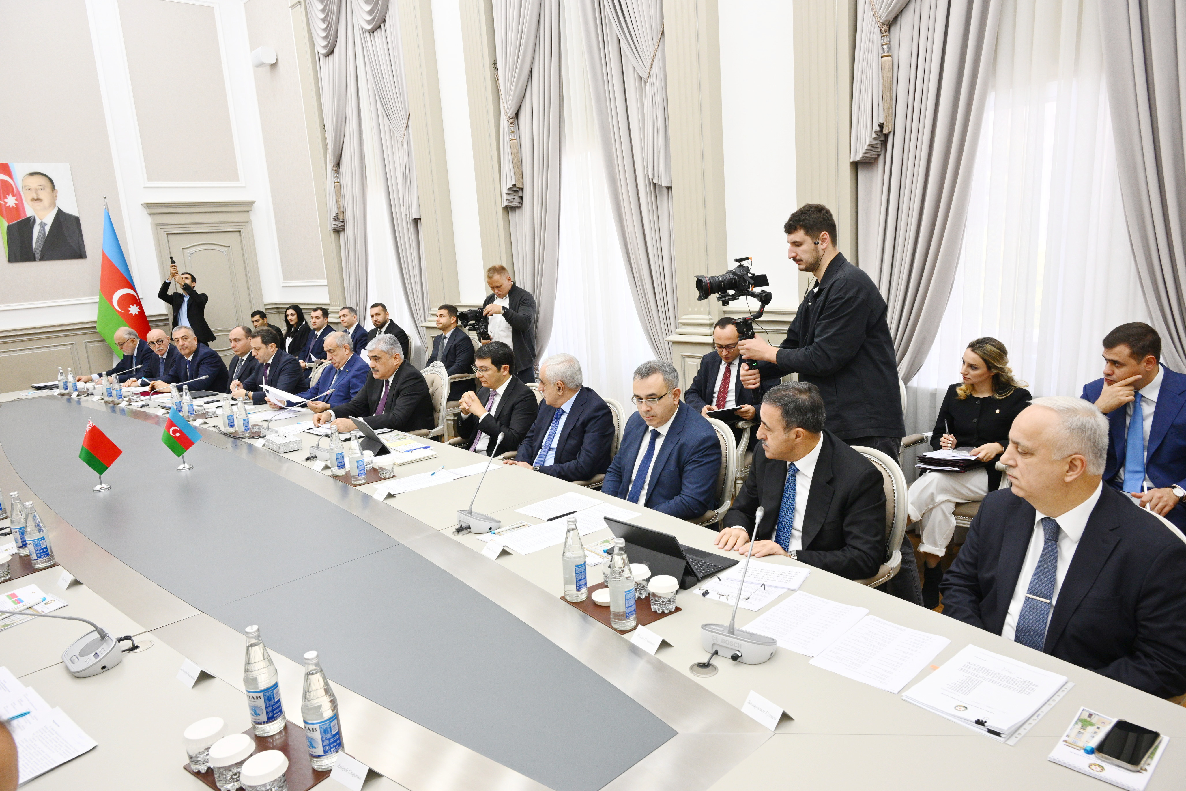 Azərbaycan-Belarus Hökumətlərarası Komissiyanın 15-ci iclası keçirilib - FOTOLAR