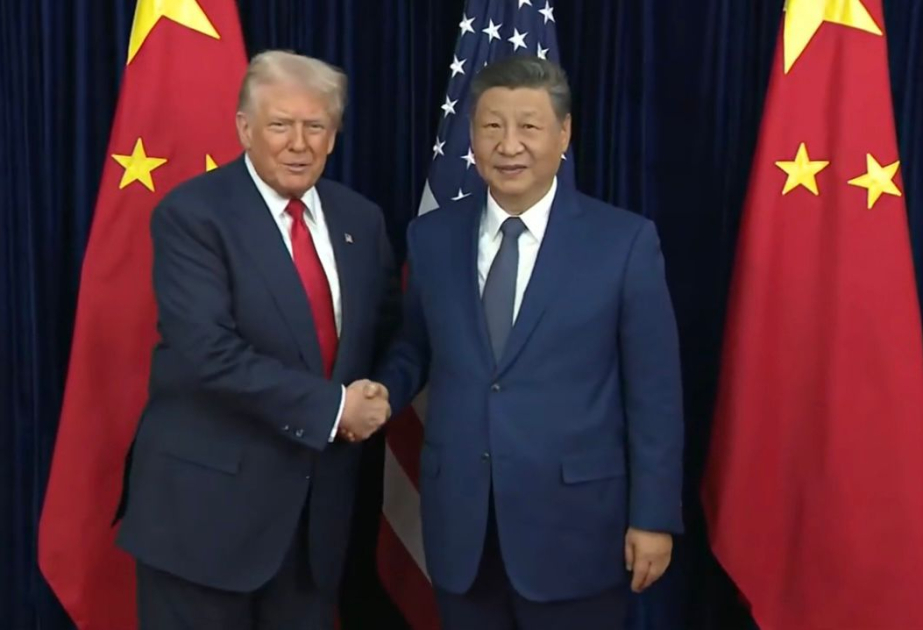 Donald Tramp və Si Cinpin görüşdü