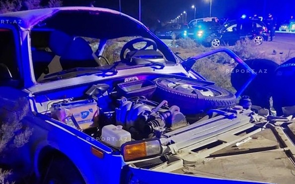 Şirvanda yol qəzası olub, ölən və xəsarət alanlar var