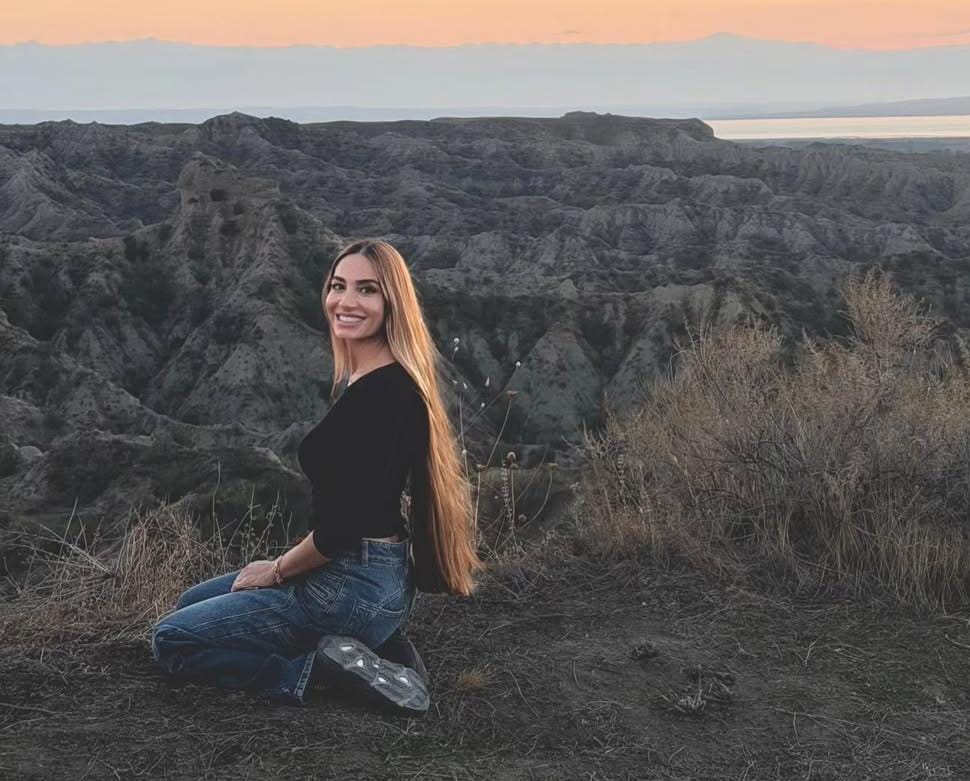 Arzu Əliyeva Qax rayonundan paylaşım edib