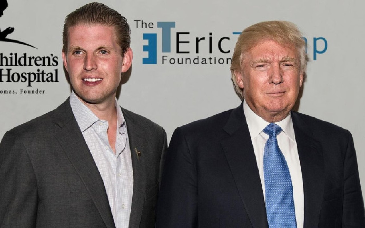 Trampın oğlu prezident olmaq istəyir