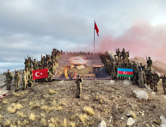 Türkiyədə Azərbaycan hərbçilərinin iştirakı ilə keçirilən kurs başa çatdı - FOTO
