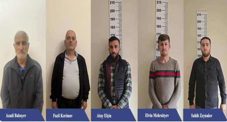 Naxçıvanda narkotik vasitələrin qanunsuz dövriyyəsi ilə məşğul olan şəxslər saxlanılıb