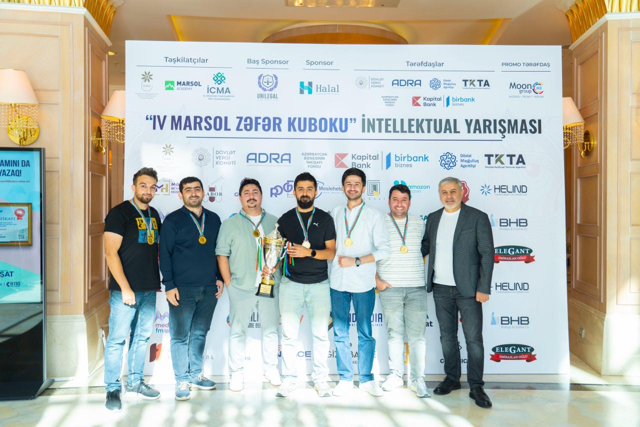 “4-cü Marsol Zəfər Kuboku” intellektual yarışı keçirildi - FOTOLAR