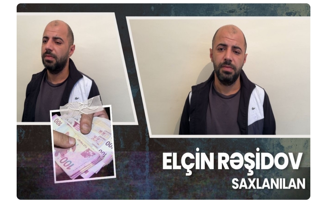 Oğurladığı pulla xaricə istirahətə gedən şəxs tutulub