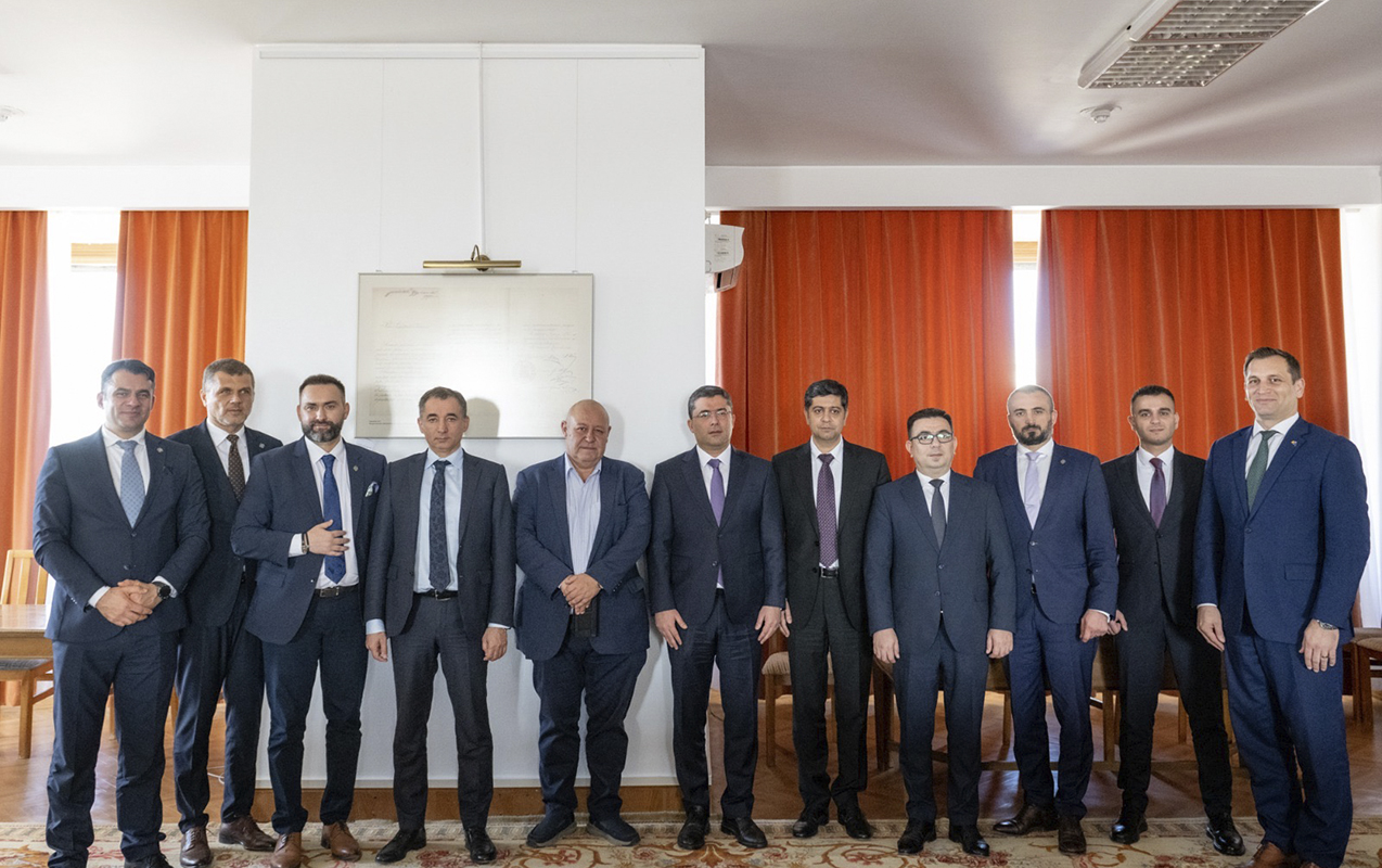 Azərbaycan nümayəndə heyətinin Rumıniya Senatında görüşü keçirildi