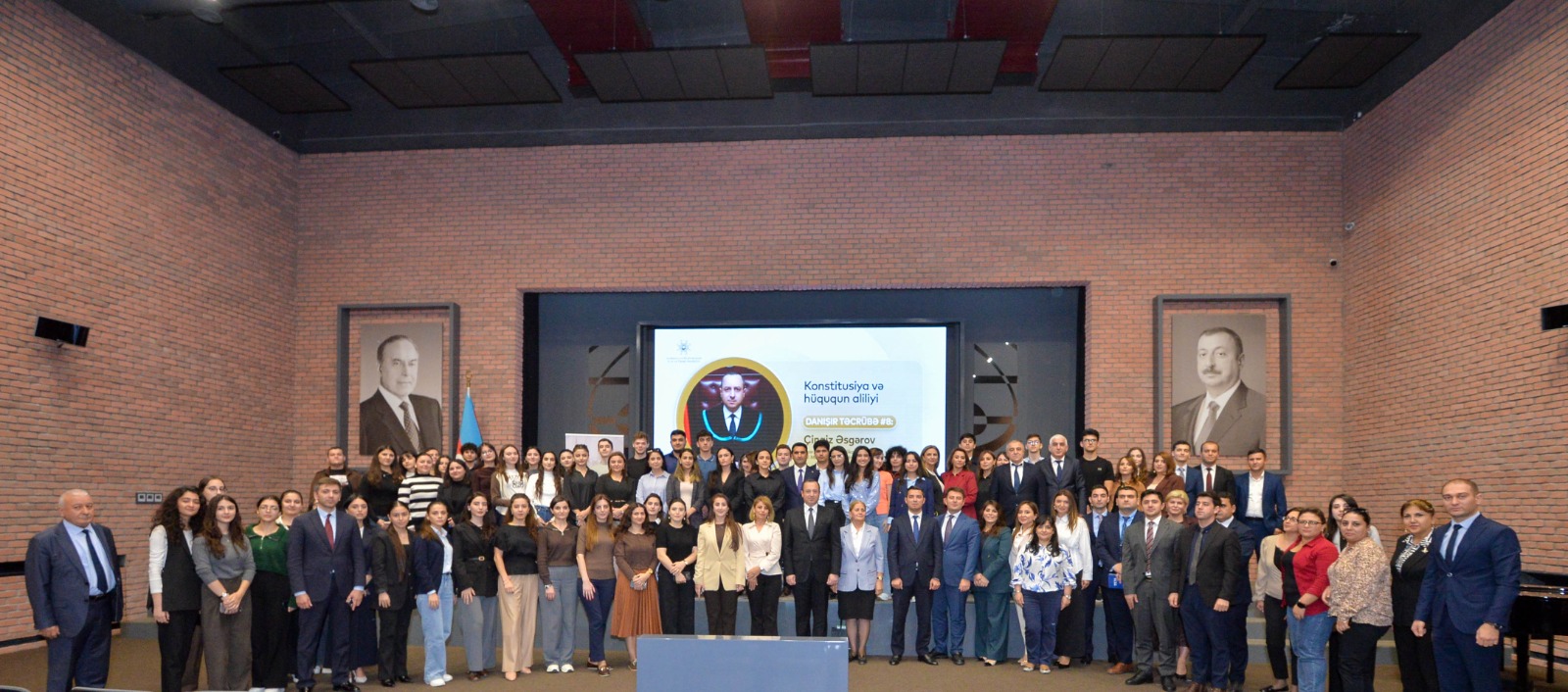 “Danışır təcrübə” layihəsinin qonağı Ali Məhkəmə sədrinin müavini Çingiz Əsgərov olub