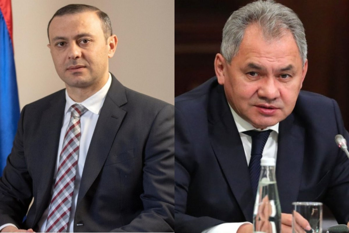 Şoyqu və Armen Qriqoryan Cənubi Qafqazdakı vəziyyəti müzakirə ediblər