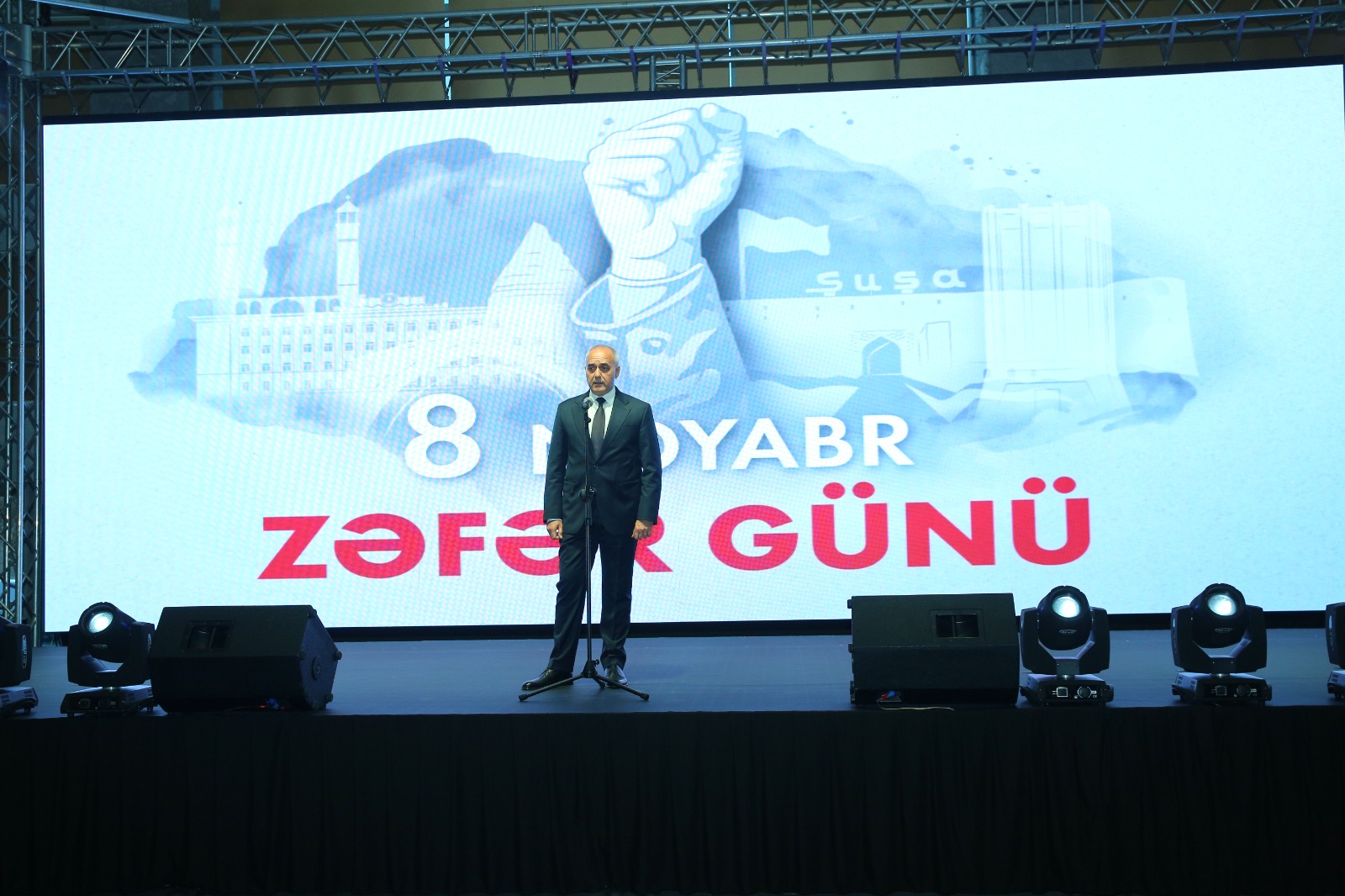 Binəqədidə “8 Noyabr-Qürurumuzun, Varlığımızın, Birliyimizin təntənəsi” adlı tədbir keçirildi - FOTOLAR