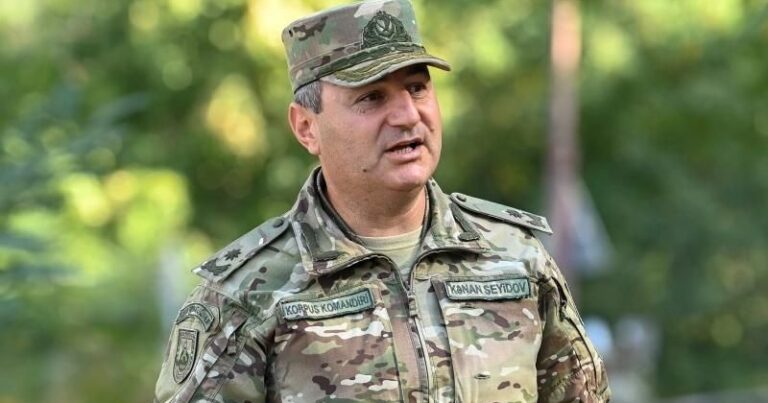 Kənan Seyidova general-leytenant ali hərbi rütbəsi verilib