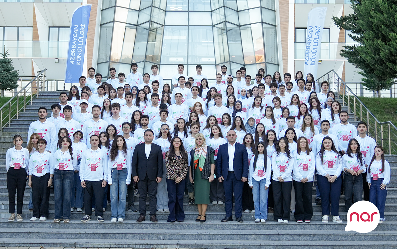 “Nar” Zəfərin 5 illiyini könüllü gənclərə özəl silsilə tədbirlərlə qeyd etdi - FOTOLAR