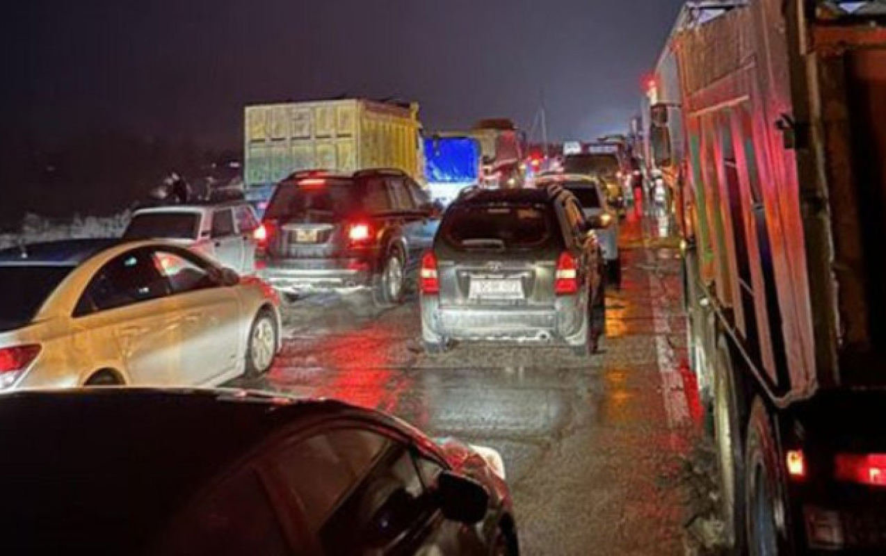 Bakı-Qazax yolundakı tıxacla bağlı - Rəsmi açıqlama