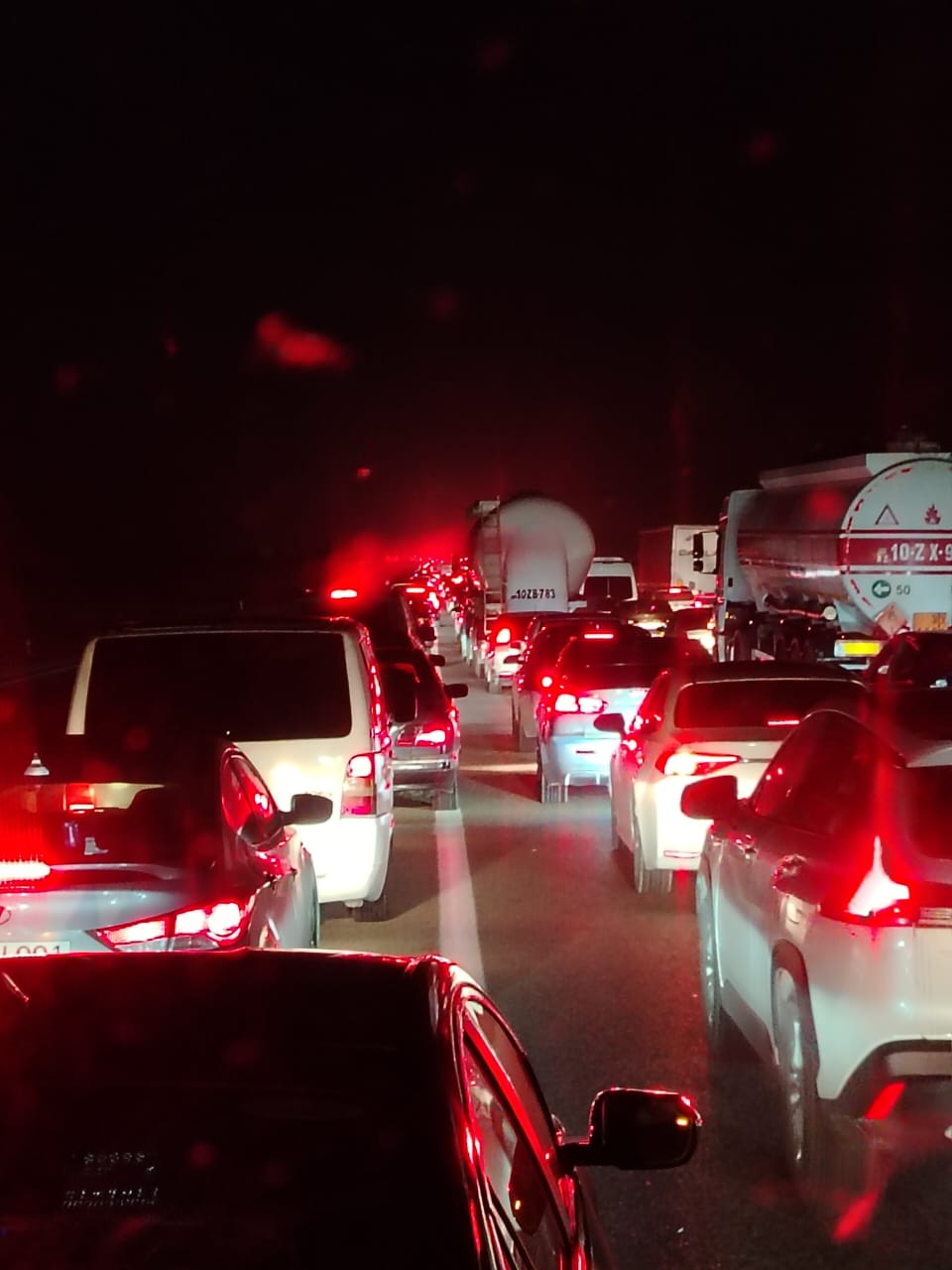 Bakı–Qazax yolundakı sıxlıq aradan qaldırılıb