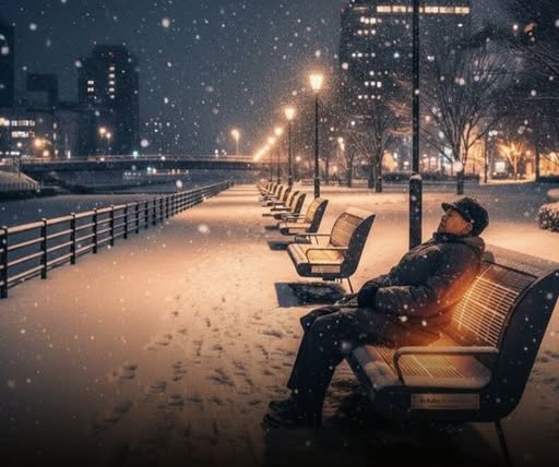 Tokioda küçədə yaşayan evsizlər üçün günəşlə qızdırılan skamyalar quraşdırılıb