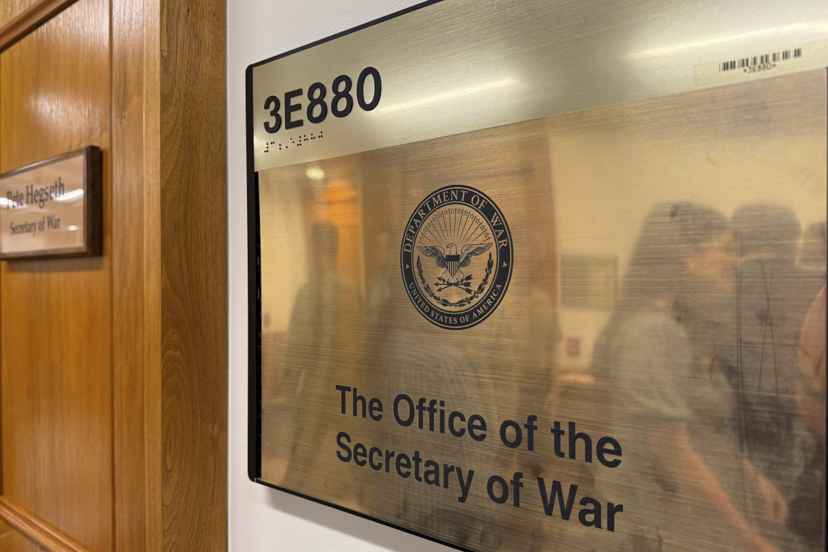 KİV: Müdafiə Nazirliyinin adının dəyişdirilməsi ABŞ-yə 2 milyard dollara başa gələ bilər