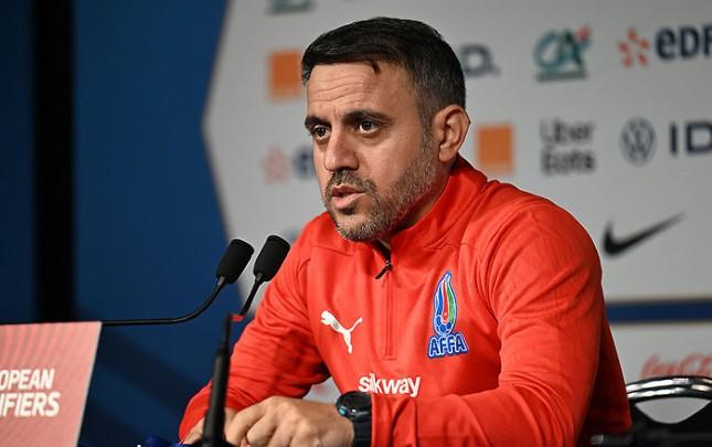 Ayxan Abbasov: "Futbolçuların Fransa millisinə qarşı yaxşı mübarizə aparacağına inanıram"