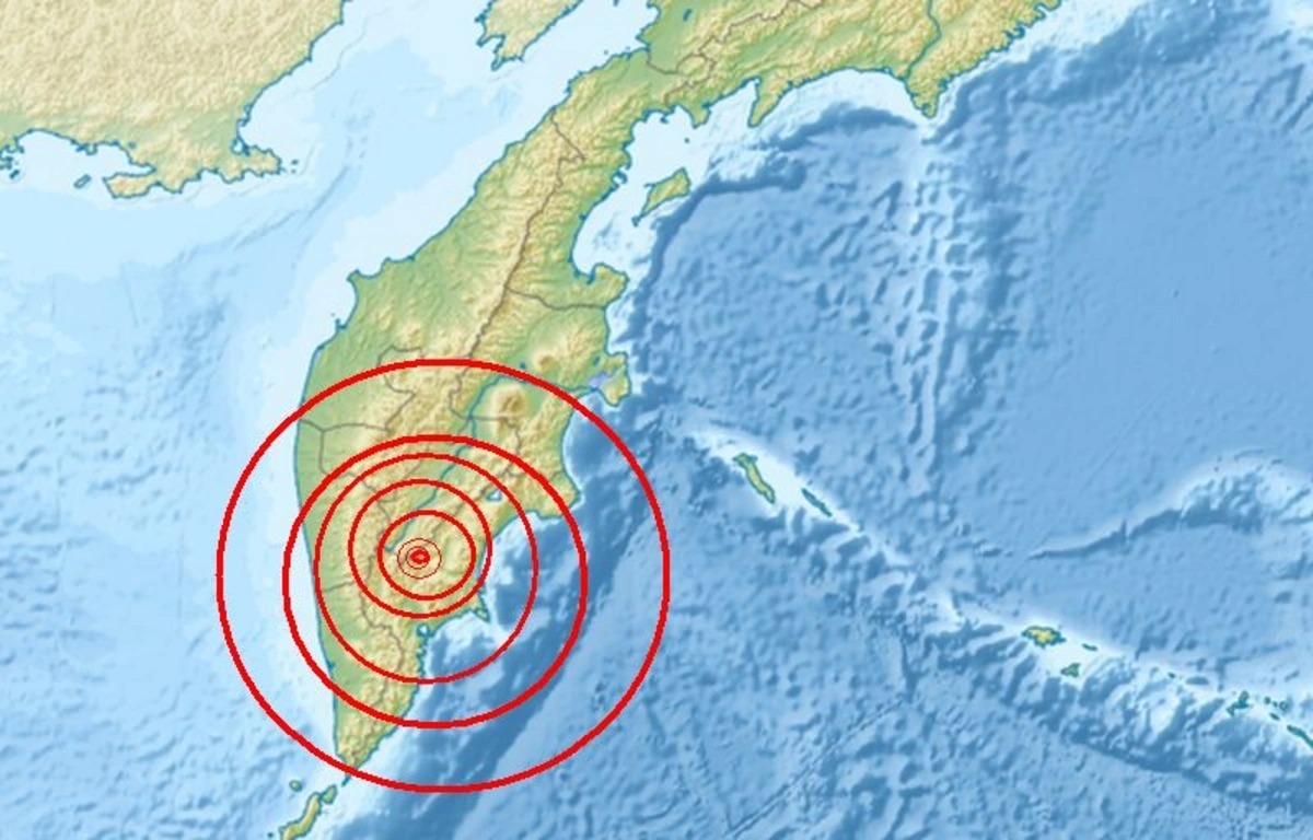 Kamçatkada 5 maqnitudalı zəlzələ baş verib